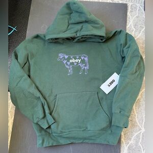 Obey Cow Hoodie